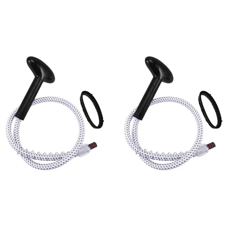 【مشعبية】2X مجاري هواء لآلة مكوّاة الملابس، ملحقات آلة كي الملابس العالمية مع فوهة