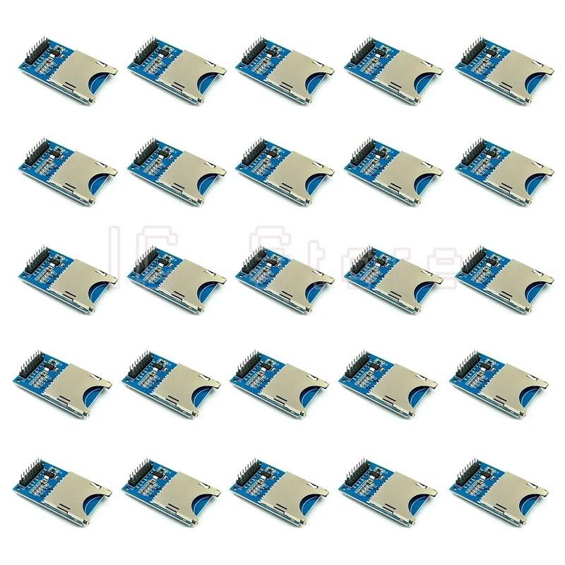 20PCS Micro SD Storage Expansion Board Mini Micro SD TF Card Memory Shield Module With Pins for Arduino ARM AVR