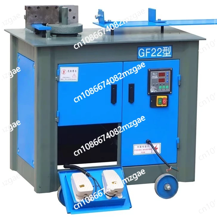 GF20 22 25 type external adjustment angle type numerical control steel bar bending machine
