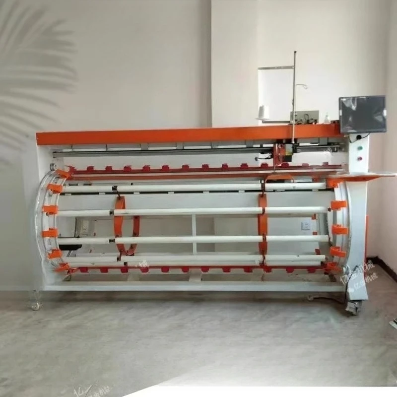 Computerized quilting machine, new quilt making equipment, manufacturers supply intelligent pattern quilt machine