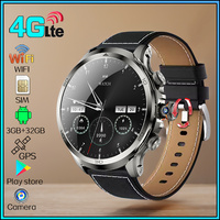 4G SIM Card Call SmartWatch Men Women Android os 4G Network WiFi Fast Internet Access GPS Positioning HD Camera Smart Watch 2024