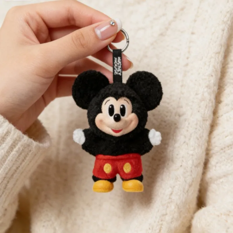 CE-gecertificeerde Disney Mickey Blind Box sleutelhanger Veilig PVC verzamelspeelgoed Perfect cadeau voor fans pluche marionet