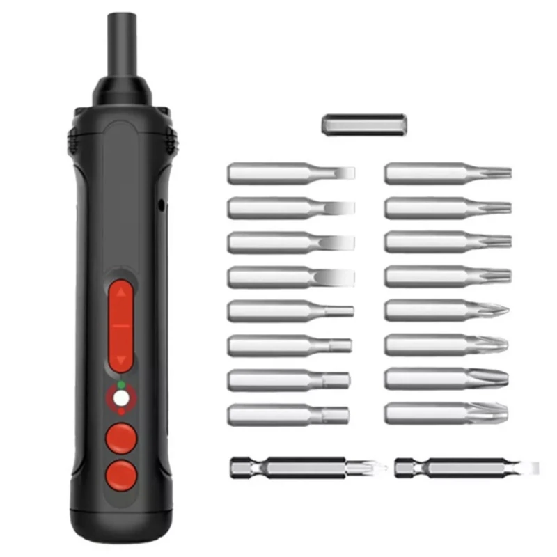 

Electric Screwdriver Charging Portable Screw Driver Cordless Power Screwdriver Drill Magnetic Screw Driver Repair Set