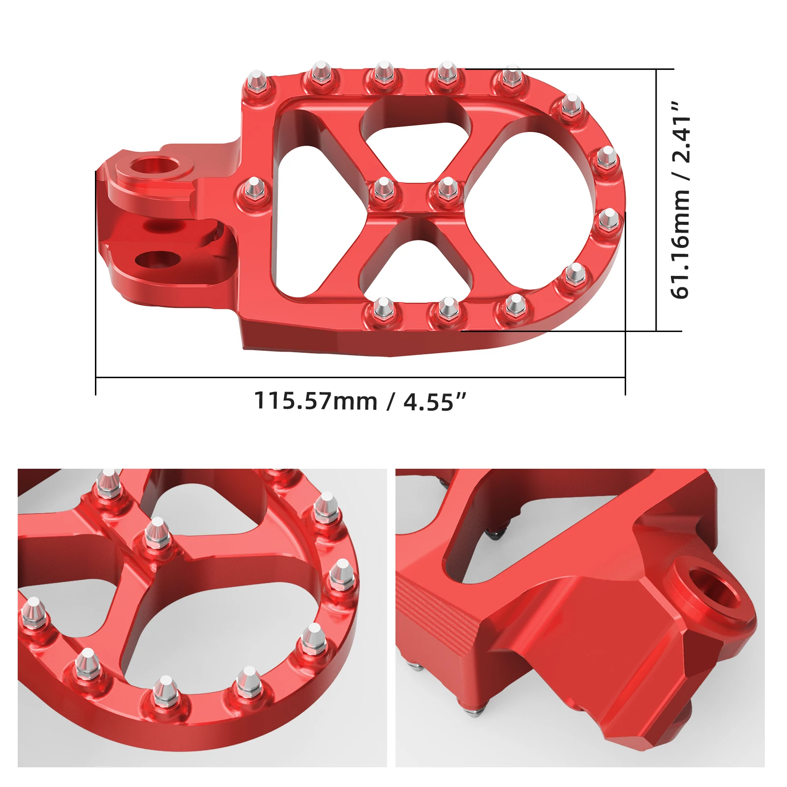 NICECNC For BETA Xtrainer 300 2015-2024 RR 300 RR 250 2013-2019 Foot pegs Footrest RR 125 RR 350 RR 390 RR 430 RR 450 RR 480 498