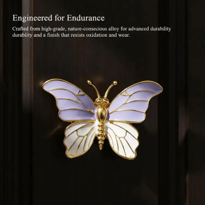Alloy Decorative Cabinet Knobs Butterfly Flower Star Moon Shaped Pulls for Wardrobe Closet Drawer Kitchen Furniture Renovation