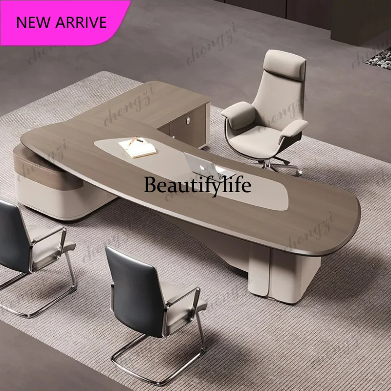 PPP  High Quality Modern Office Desk Chair L Shaped Organizer Design Computer Desks Conference Secretary Escritorio Office Furni