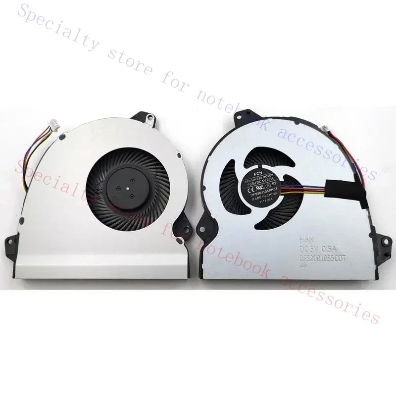New For Asus ROG Strix GL753 GL753VD GL753VD-DS71 GL753VE GL753VE-DS74 GL753VE-IS74 GL753VE-RS71 GL753VW Laptop CPU Cooling Fan