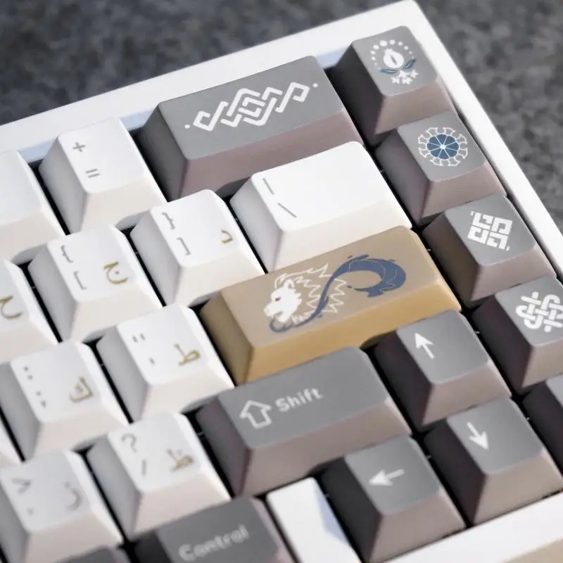 Alhambra Themed Keycaps 169 Keys Cherry Profile Pbt Thermal Sublimation Mechanical Keyboard Personalized Customized Keycaps