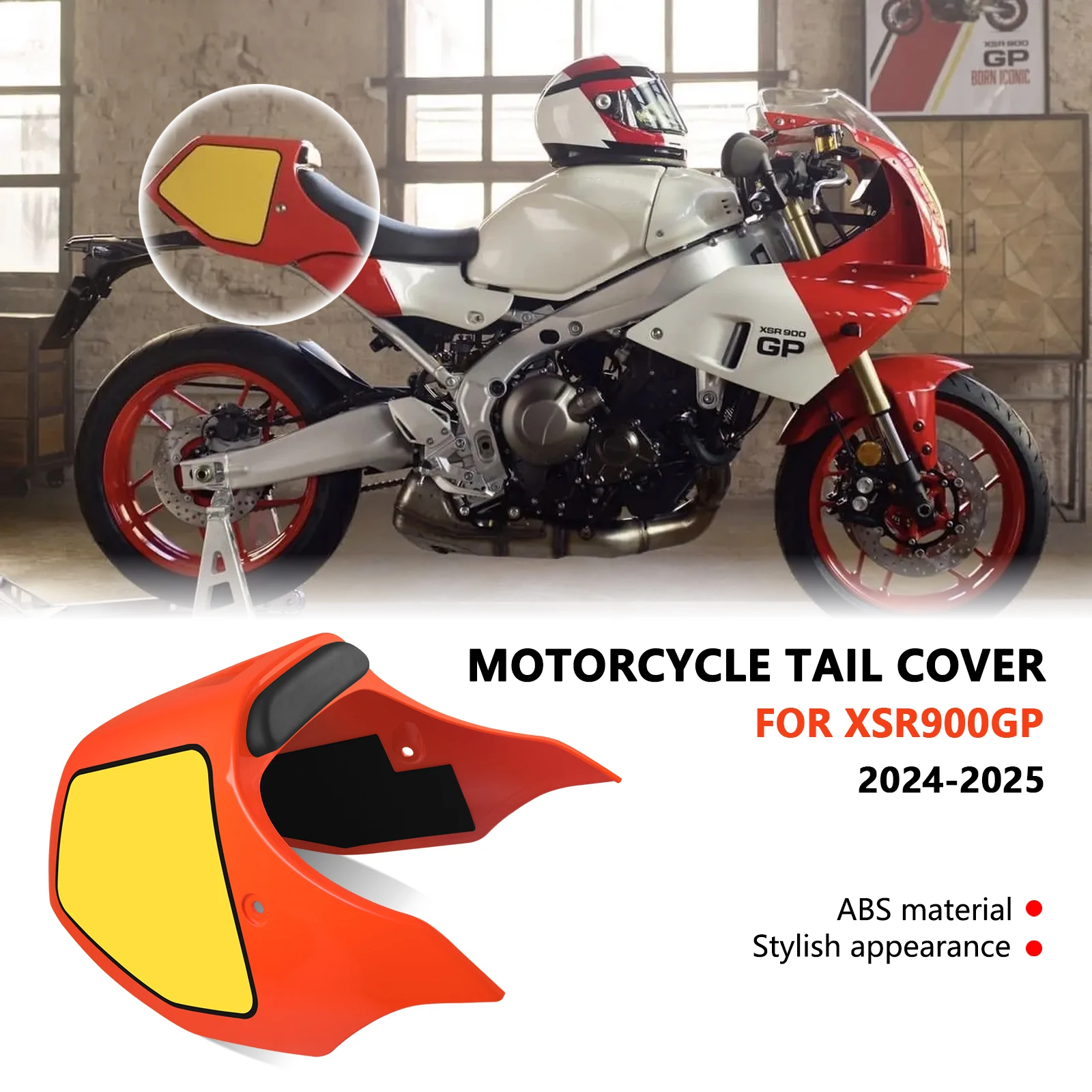 

For XSR900 GP XSR 900GP 2024 2025 motorcycle rear seat cover rear hump tail cover fairing accessories spoiler new