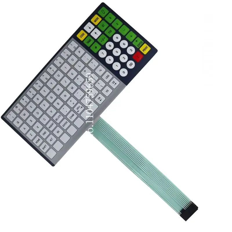 

Brand New bCom Keyboard English Version for Mettler Toledo bCom Label Balance Key Sheet and Internal Circuitry