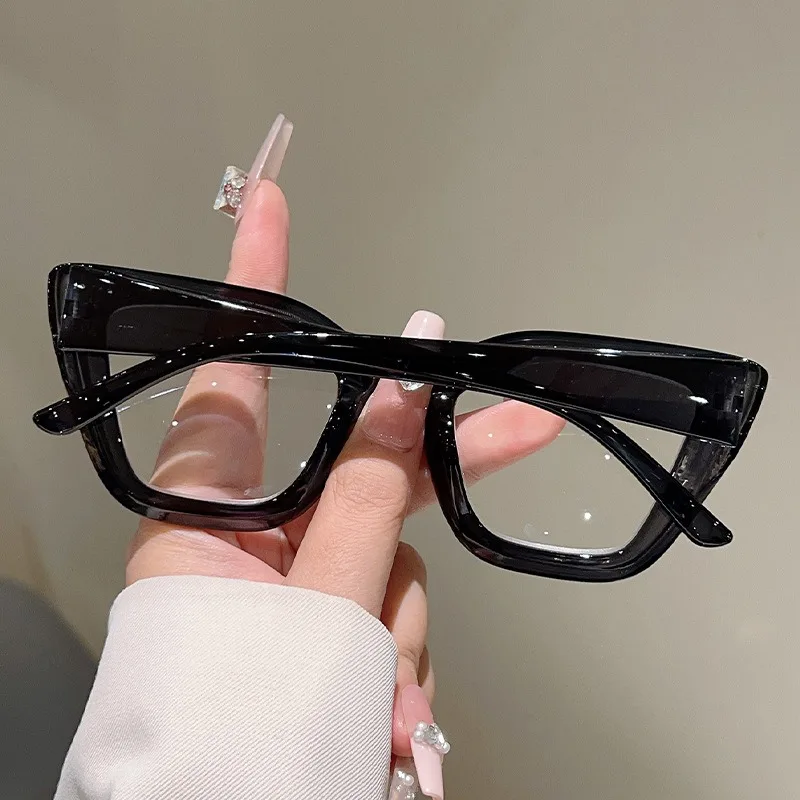 

Woman Blue Light Blocking Reading Glasses Prescription Optical Lenses Eyewear Sqaure Eyeglasses Frame for Women Older Glass