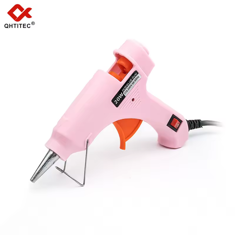 JCD 20W Hot Melt Glue Gun DIY Mini Household Industrial Guns Heat Temperature Electric Repair Tool with 20Pcs 7mm Glue Sticks - Image 9