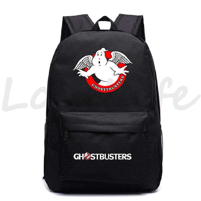 Ghostbuster Print Backpacks Girls Boys School Bag Multifunctional Knapsack Portable Mochila Men Travel Bagpack Female Backpack