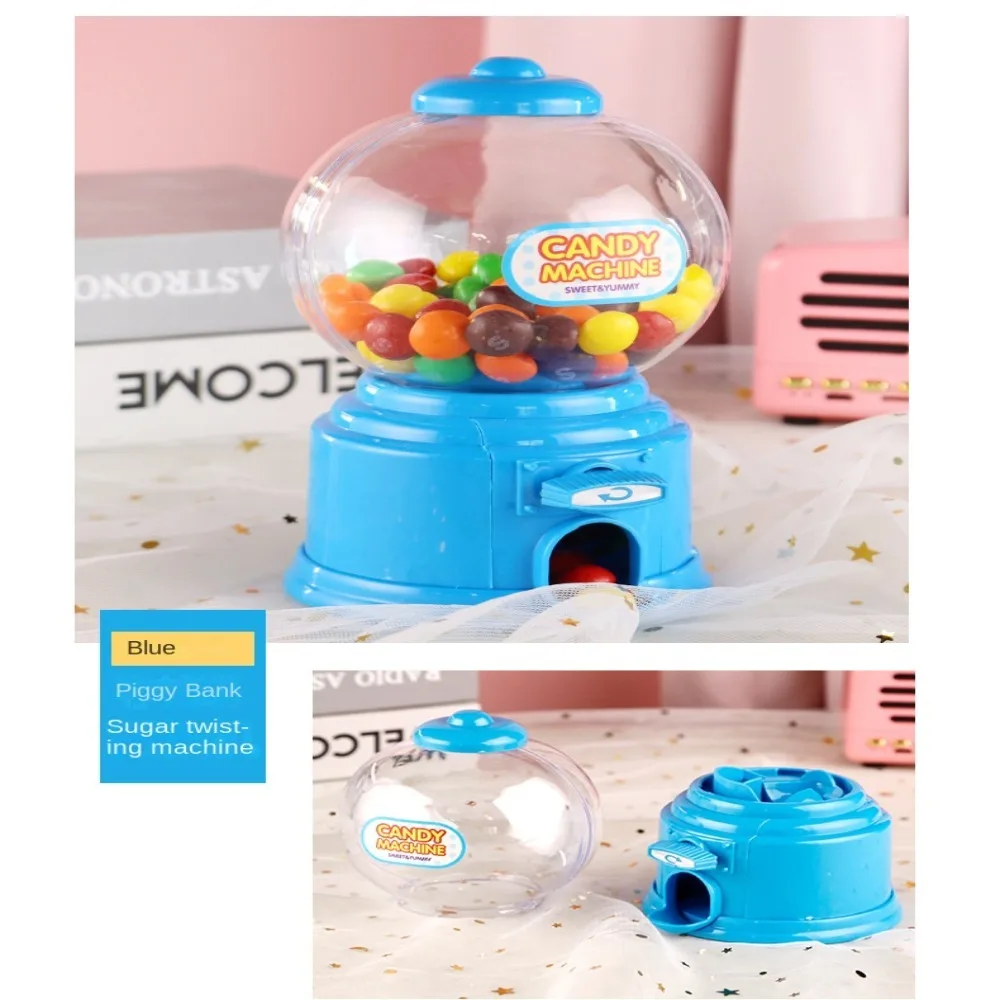 Cute Plastic Candy Machine 8 Colors Sweets Vending Candy Dispenser Children