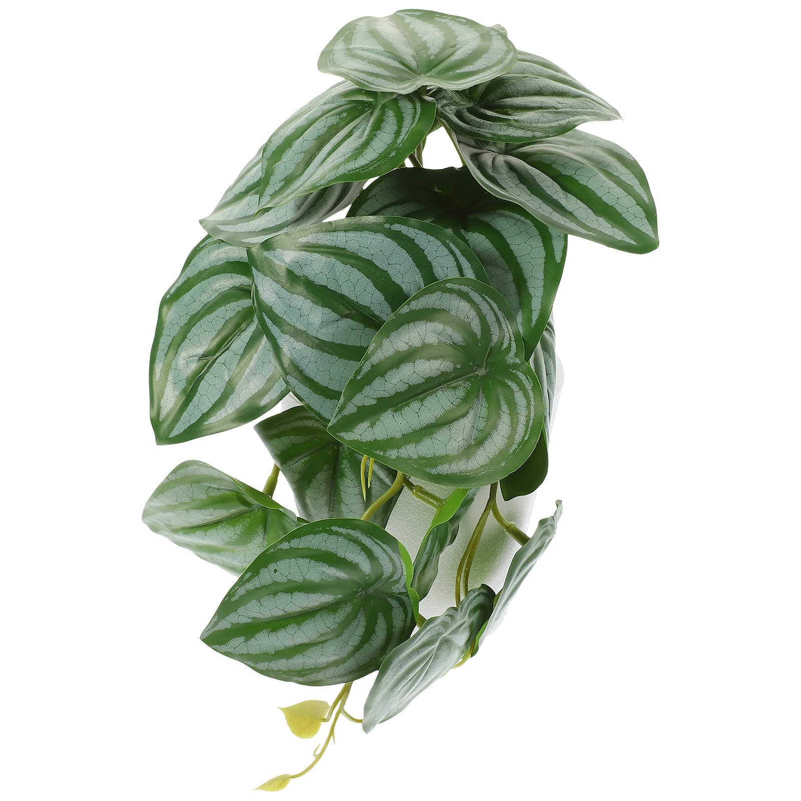 

Watermelon Peperomia Plant Artificial Potted Flowers Bonsai Decor Fake Plants Decorations Planta