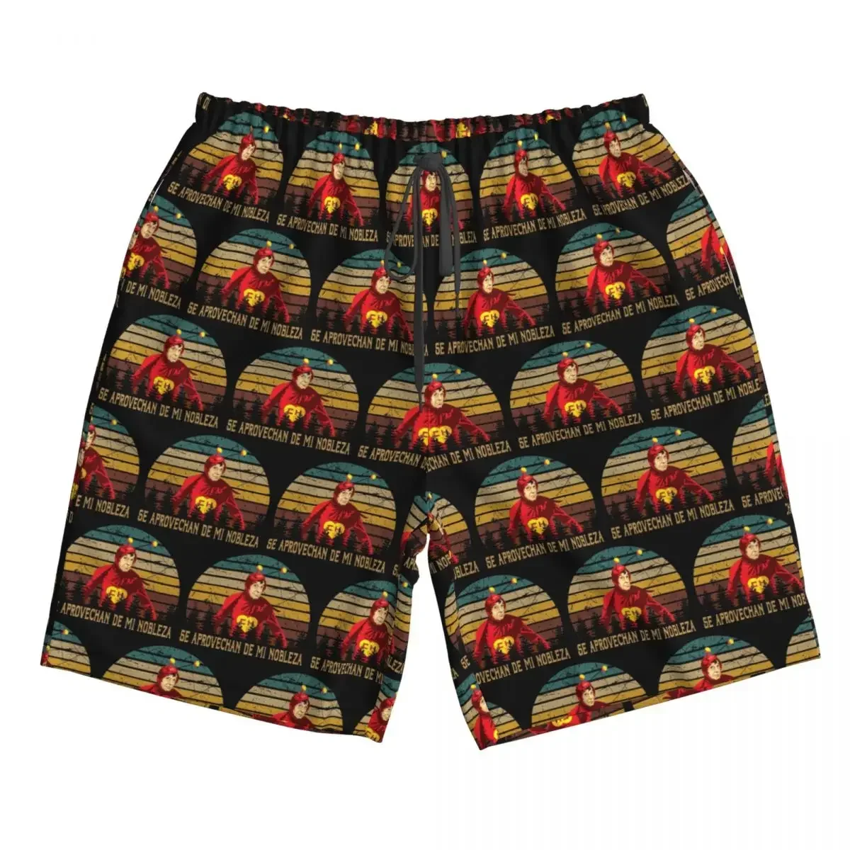 El Chavo Del Ocho TV Series Trunks Beach Board Shorts Casual Quick Dry Swim Summer Men Pants