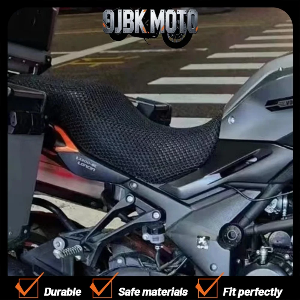 【Perfect fit】For VOGE Loncin 300DS Accessories Protection Cushion Seat Cover Saddle Breathable Seat Cover