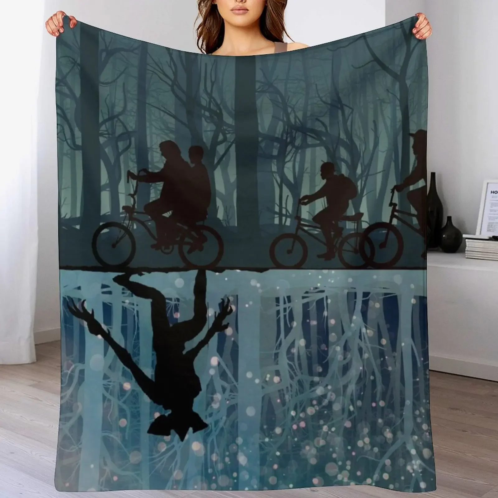 

Stranger Throw Blanket Beach Flannel Fabric Blankets For Bed Baby Blankets