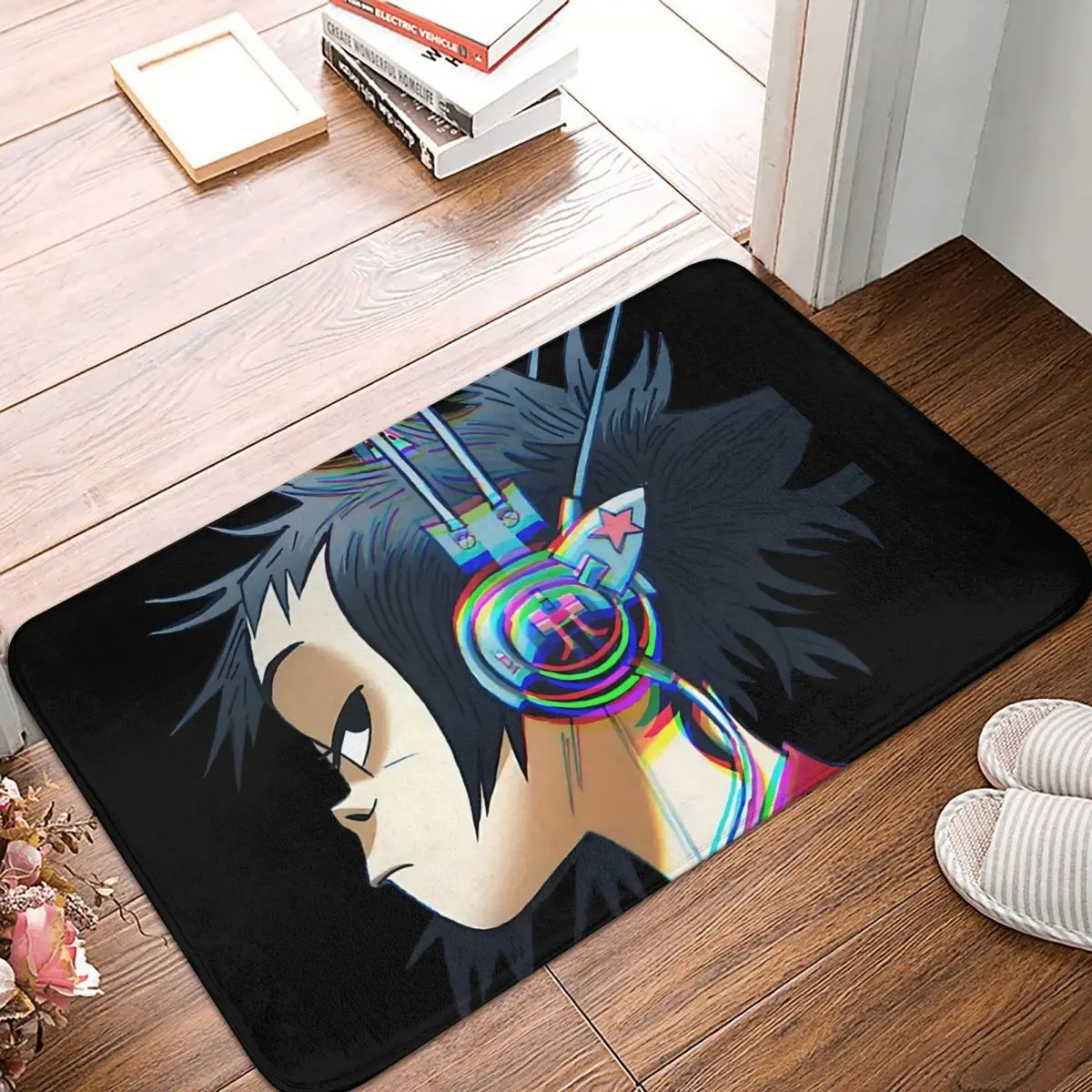 Gorillaz Virtual Band Kitchen Non-Slip Carpet Saturnz Barz Bedroom Mat Entrance Door Doormat Floor Decor Rug