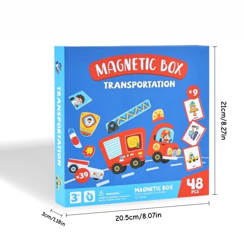 자석 스티커 DIY 캐릭터 얼굴 바꾸기 장난감 조기 교육 퍼즐 어린이 공주 드레스업 매칭 게임 직업 역할 놀이