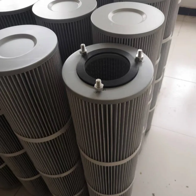 Stainless Steel Internal Threaded Filter Element for Dust Extraction Filter Cylinders with Screw Lifting