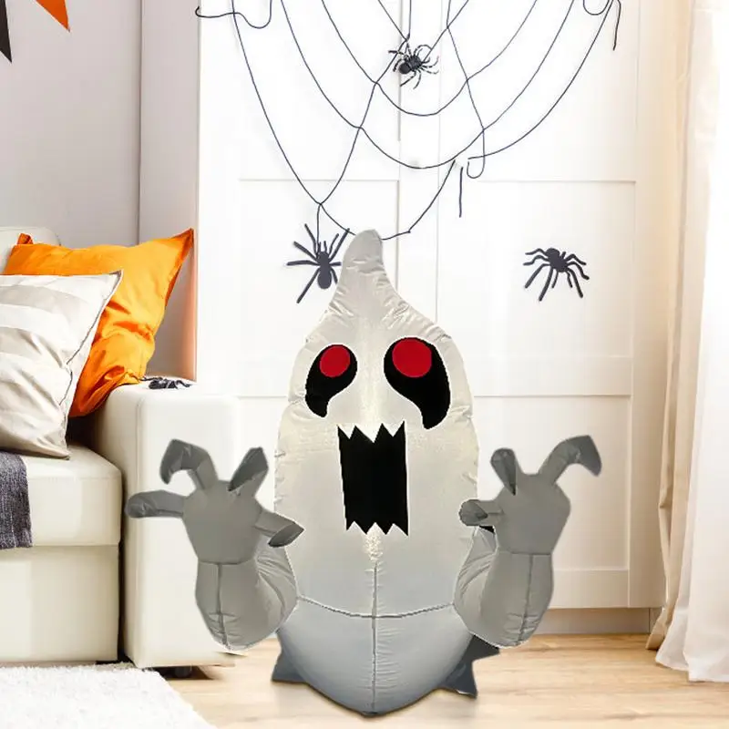 Halloween Inflatable Ghost Inflatable Ghost Halloween Blow Ups Ghost With LED Outdoor Halloween Decorations Blow Up Ghost For