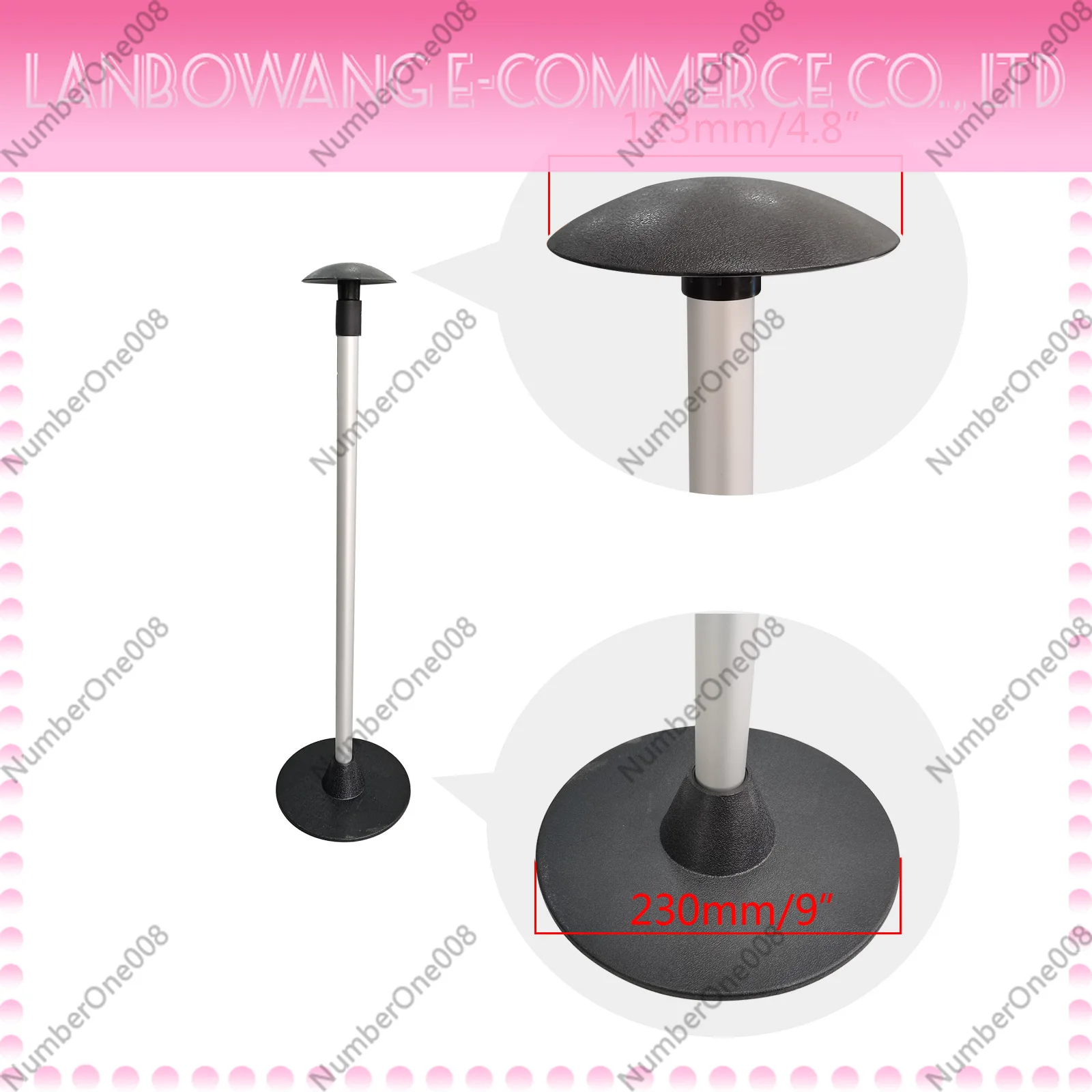3-Stage Telescopic Aluminum Boat Support Rod Adjustable Marine Pole for Yacht Storage