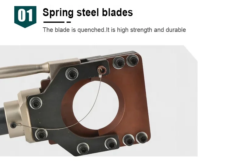 CPC-75H  8 Ton  hydraulic copper and Aluminum armoured  cable cutter tool