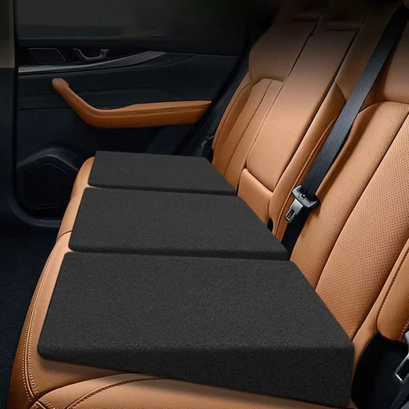 

1/2Pc Car Seat Leveling Pad Memory Foam Car Seat Cushion Fatigue Relief Increase Height Pad Flattening The Rear Seats Of The Car
