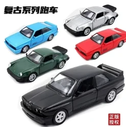 1:36 Audi Quattro 1980 Porsche 911 Turbo BMW M3 E30 Metal Toy Alloy Car Diecasts & Toy Vehicles Car Model Model Car