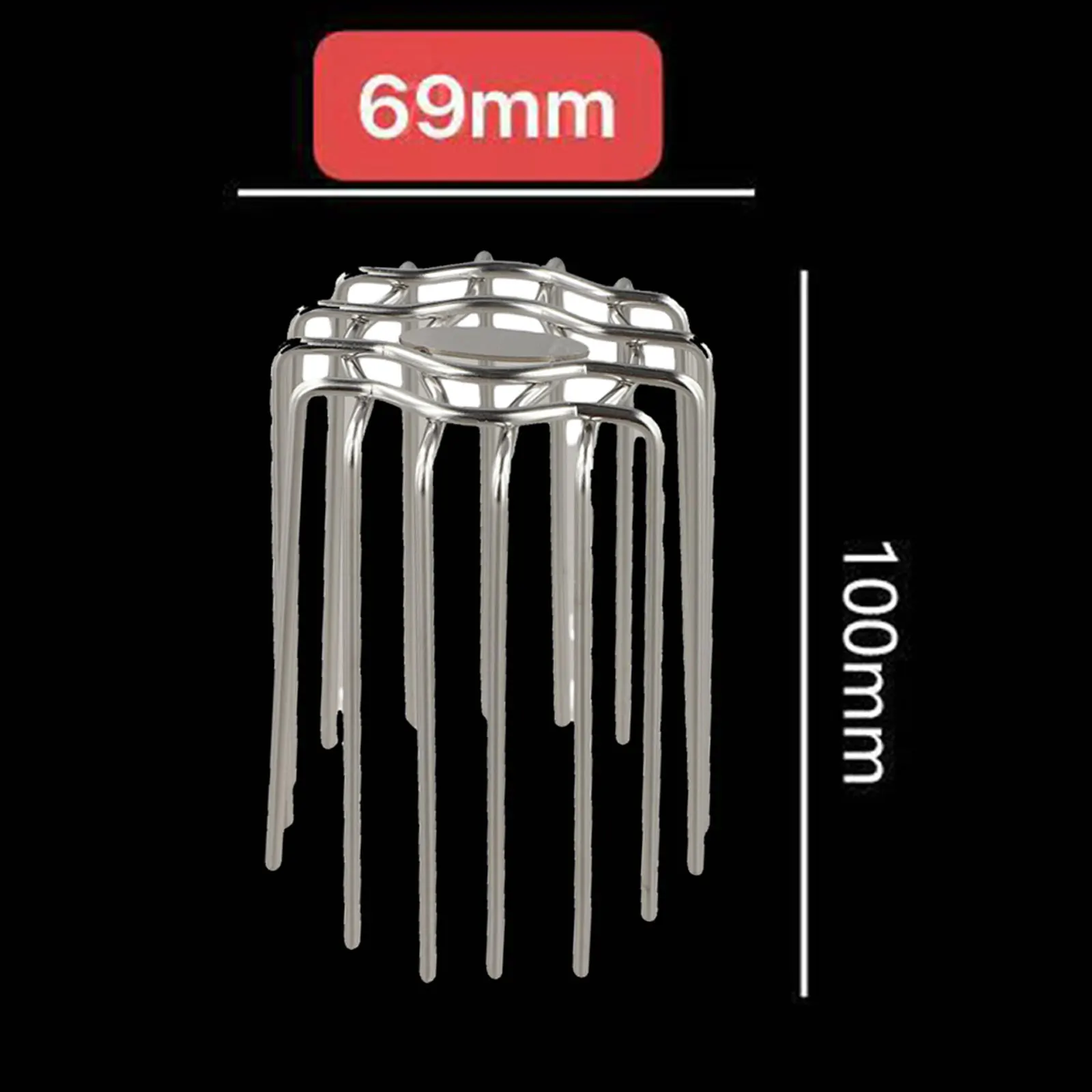 Outdoor Drain Pipe Stainless Steel Drain Protector Home Improvement Large Displacement Drainage Stainless Steel Drainage