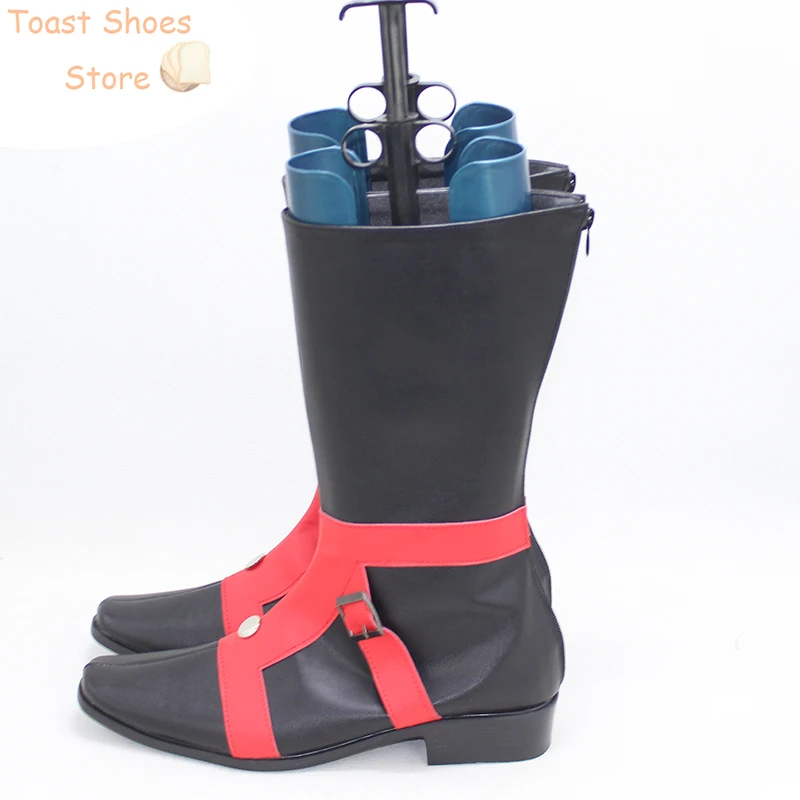 Anime Jojo'sbizarreadventure Guido Mista Cosplay Schoenen Pu Lederen Schoenen Cosplay Prop Halloween Boot Kostuum Prop