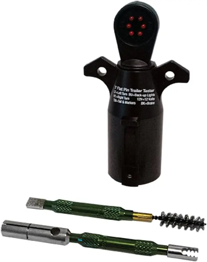 

7-Way Flat Pin Towing Maintenance Kit with Terminal Chaser for Easy Vehicle Care