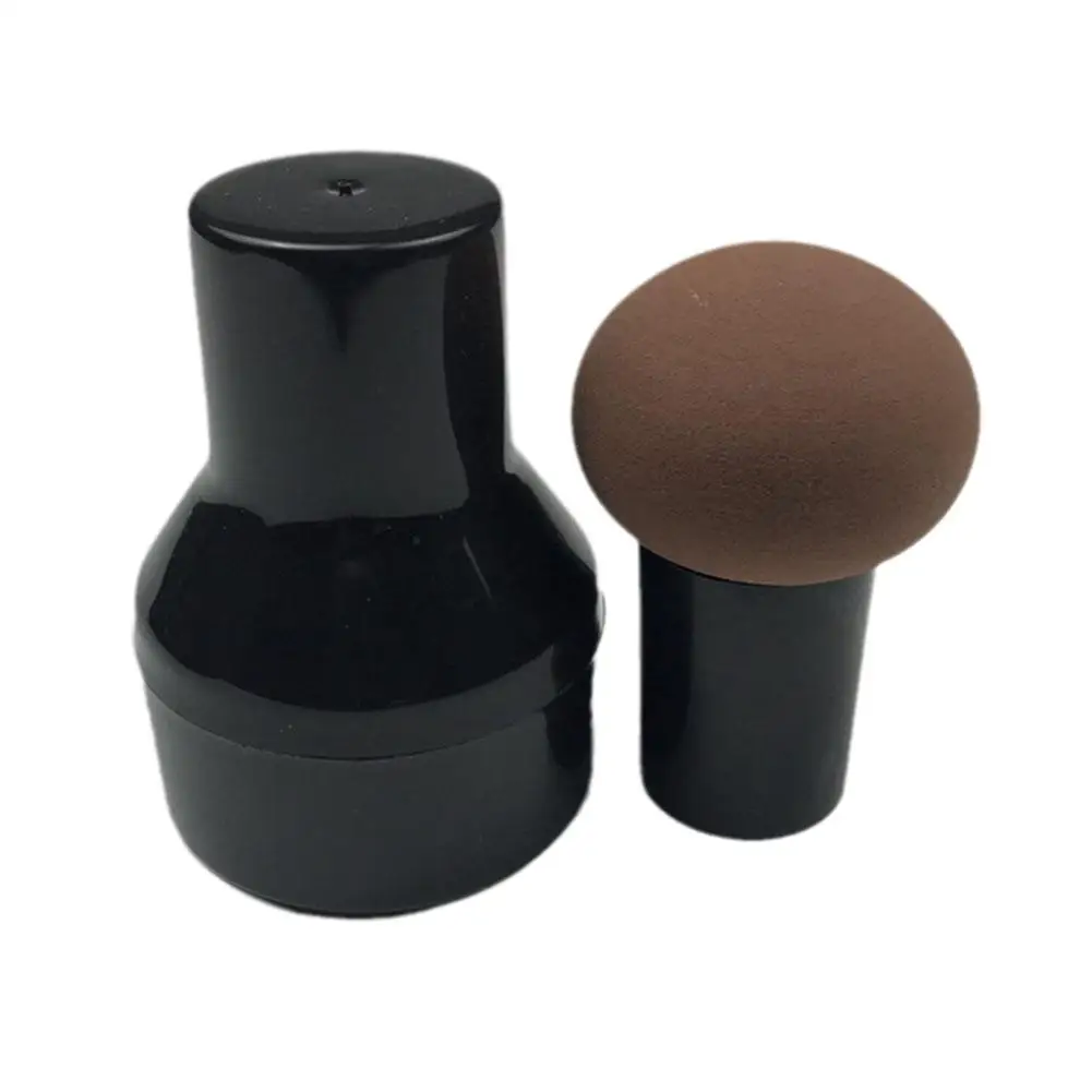 1 Stuk Paddestoel Make-Up Spons Droog Nat Dual-Use Cosmetische Puff Met Handvat Tool Professionele Poeder Schoonheid L 0X5