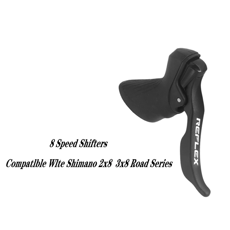 SENSAH REFLEX 2x8 16 Speed Road Bike Shifter Brake Lever Bicycle Derailleurs Suit for Shimano Rear Derailleur Sora Tiagra Claris