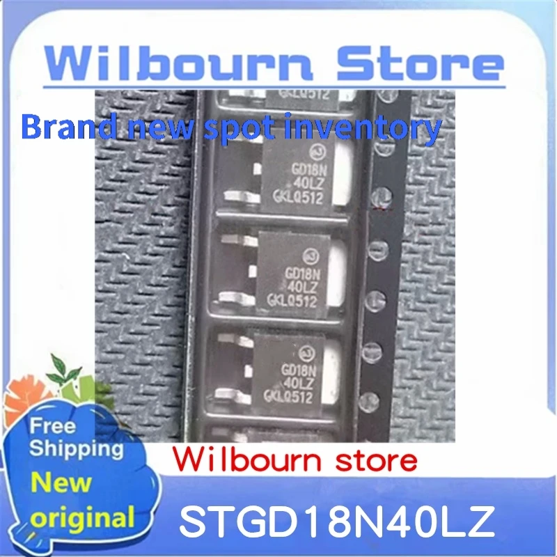 20pcs/lot STGD18N40LZ STGD18N40LZT4 STGD18N40 GD18N40LZ STGD18N GD18N-40LZ GD18N 40LZ TO252