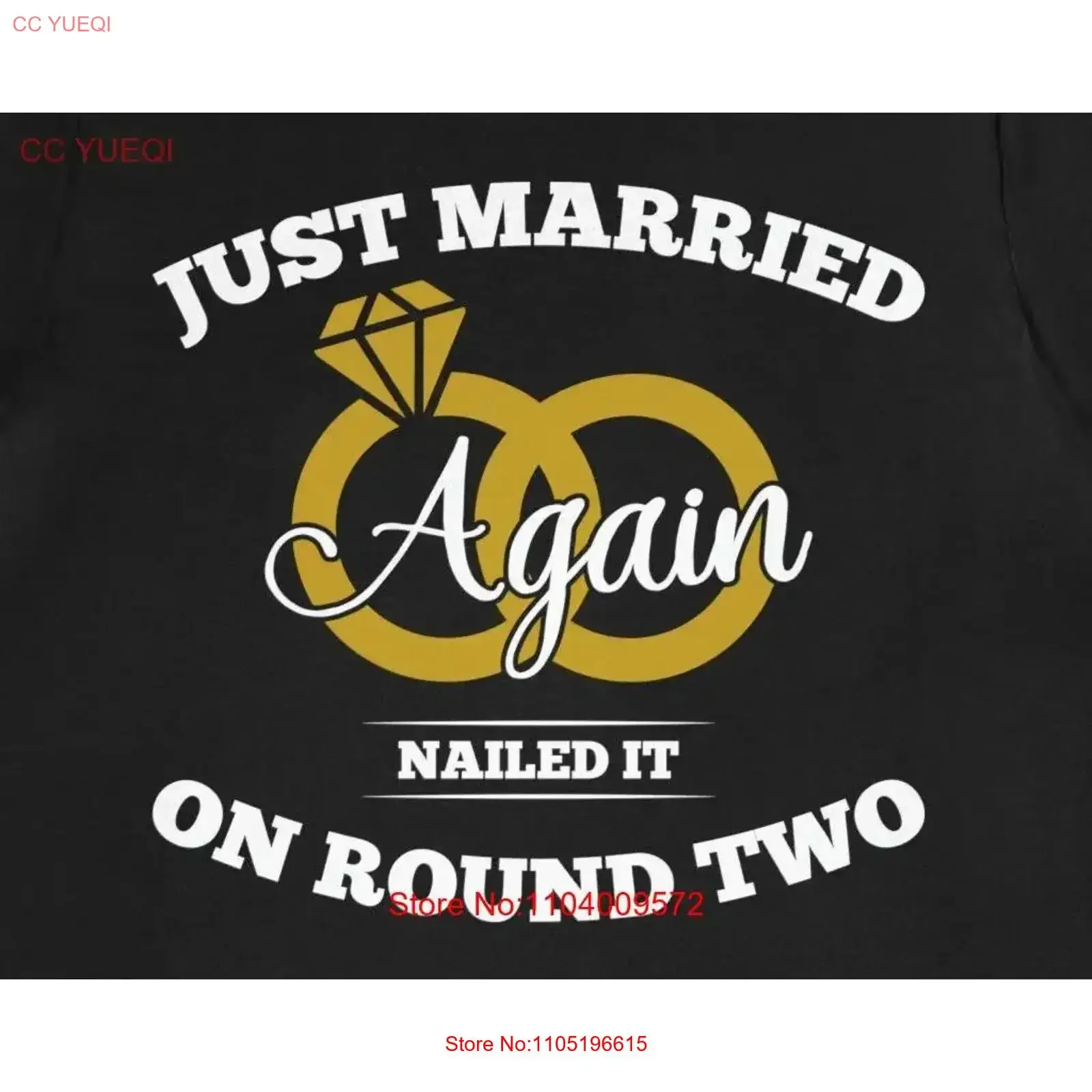 2nd Marriage T Shirt Wedding Renewal Married Twice Remarriage Second Proposal Present vintage Washed Slightly Unisex Soft