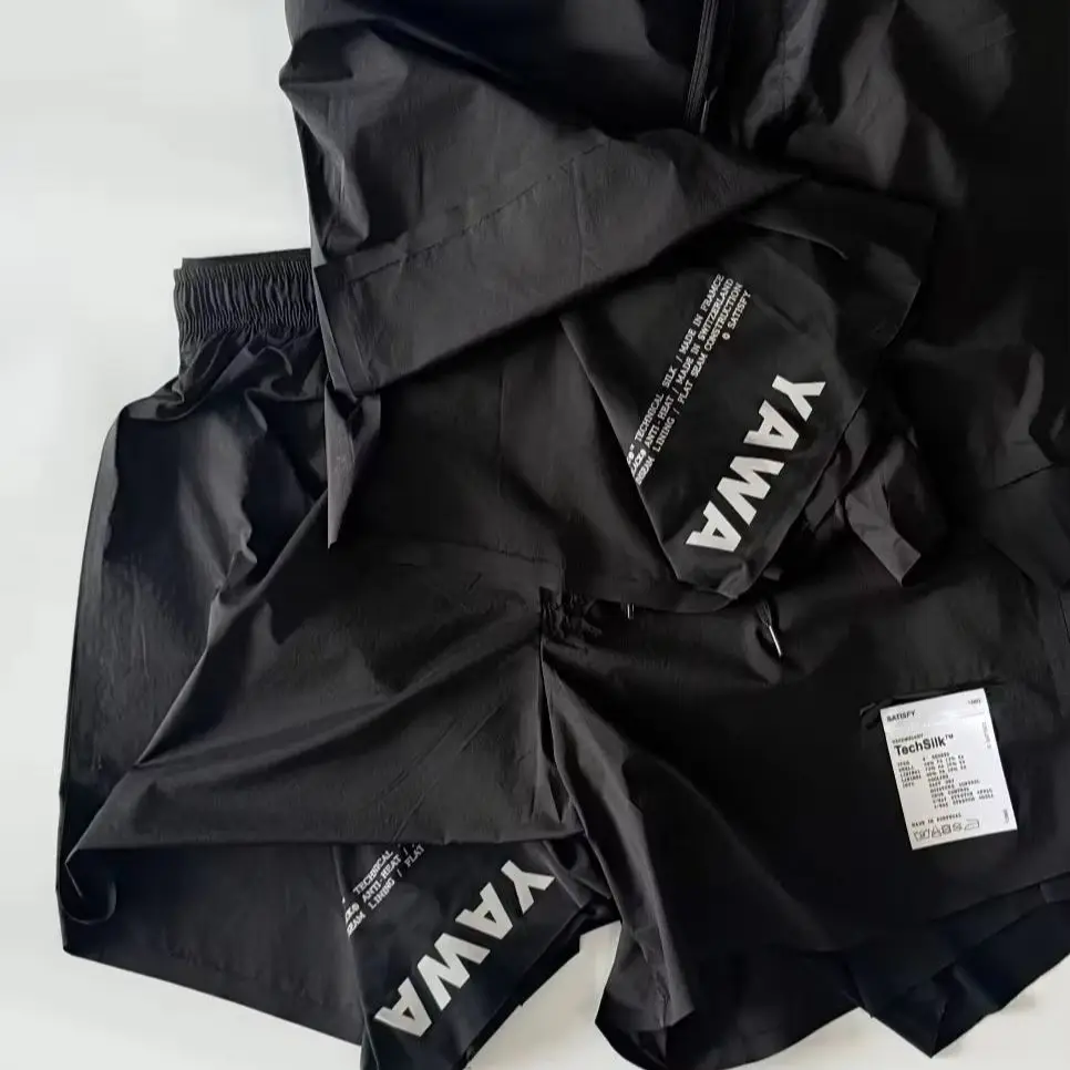 

Satisfy Double-lined running sports outdoor pressure breathable quick-drying running shorts