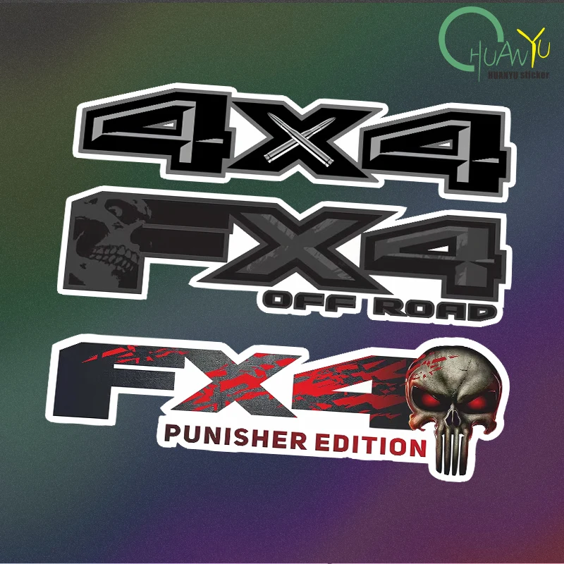 New F-150 New Raptor RAPTOR Car Decal Pull F150 Cargo Box 4X4 FX4 Decoration Modification Car Sticker