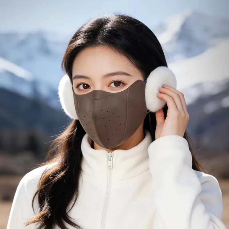 GJ DKZ46 2026 Factory Oem Fashion Custom Winter Coldproof Wind-proof Face Cover Warming Outdoor