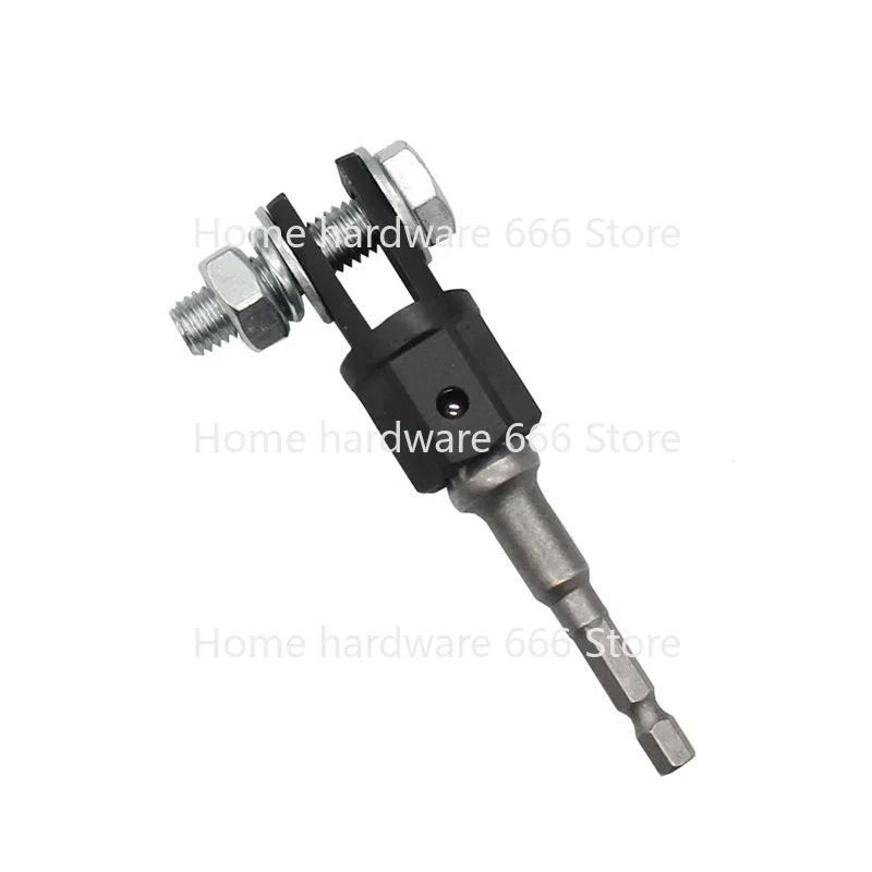 1/2 Inch Scissor Jacks Adaptor Drive Impact Wrench Adapter Tool Jack Shear Chrome Vanadium Steel Adapter Steel Ball Joint Rod