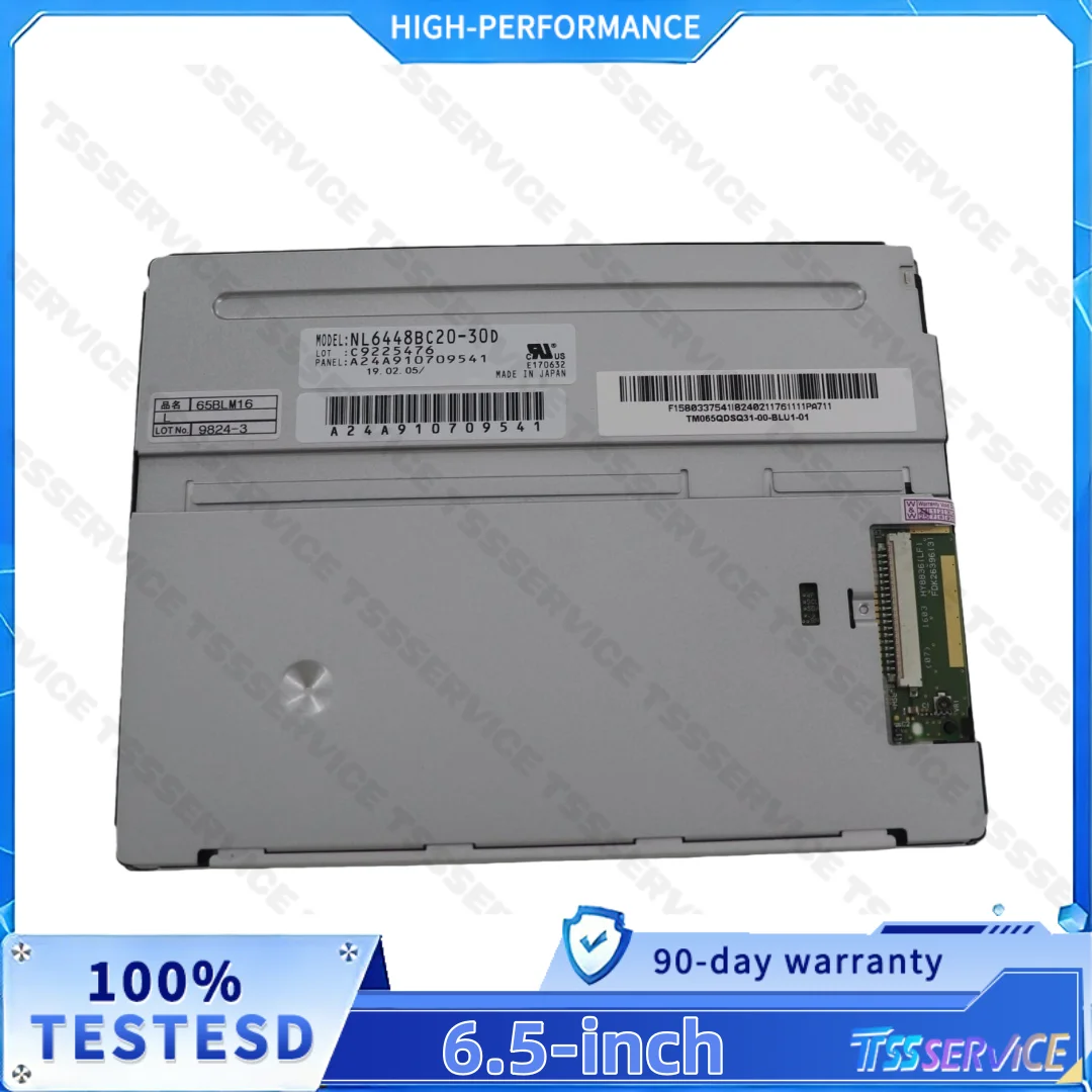 NL6448BC20-30D  NL6448BC20-30F 6.5 inch TFT LCD with 640*480 Resolution for Industrial Applications