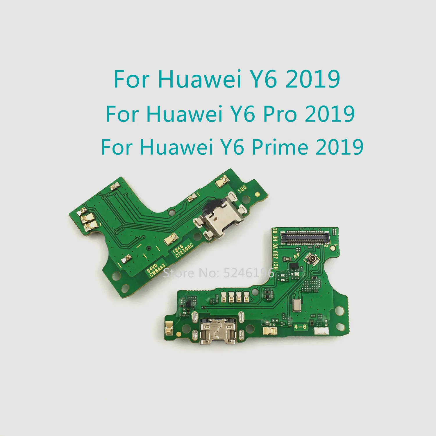 1pcs USB Charging Port Charger Base Connector For Huawei Y6 2019 For Huawei Y6 Pro 2019 For Huawei Y6 Prime 2019 Replace Part