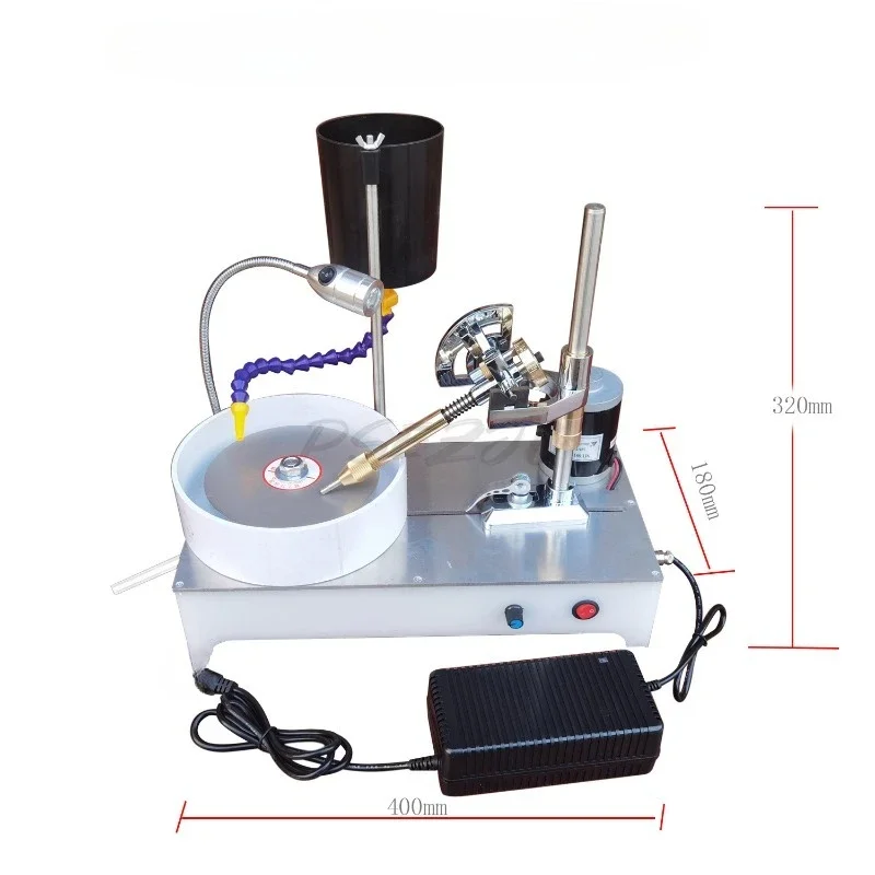 Maszyna do polerowania kamieni szlachetnych Mała biżuteria Maszyna do rzeźbienia z agatu jadeitowego Nóż do rzeźbienia jadeitowego Elektryczna maszyna do polerowania popychacza
