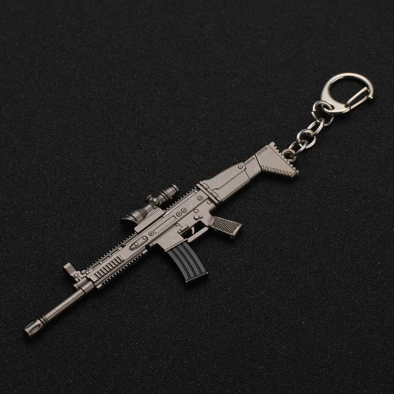 Spielzeugpistole Schlüsselanhänger Legierung Spielzeugpistole Modell Anhänger Auto Schlüsselanhänger Auto Schlüsselanhänger Herren Bestes Geschenk Veranstaltungen Schönes kleines Geschenk – Detail 7