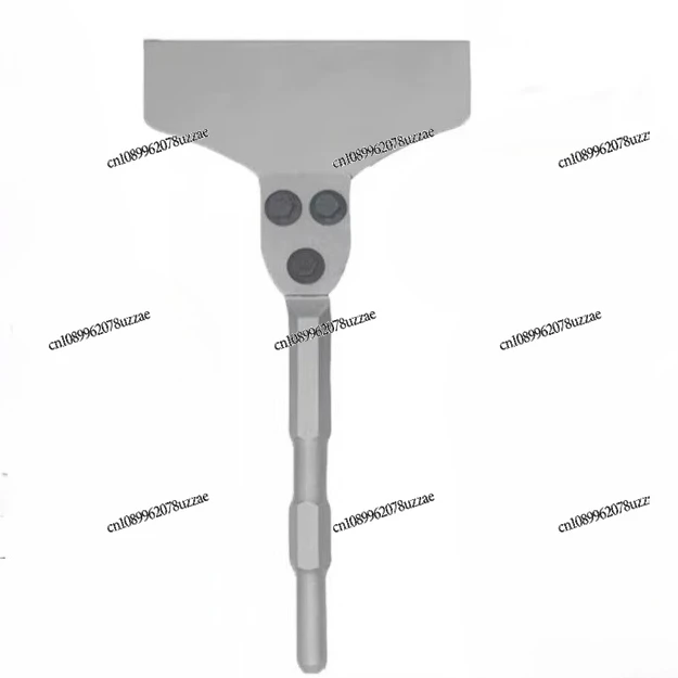Steel Plate Chisel, Electric Hammer, Pickaxe,round Handle, Hexagonal Ultra-thin Blade, Widened and Lengthened, Slotted Pick Head