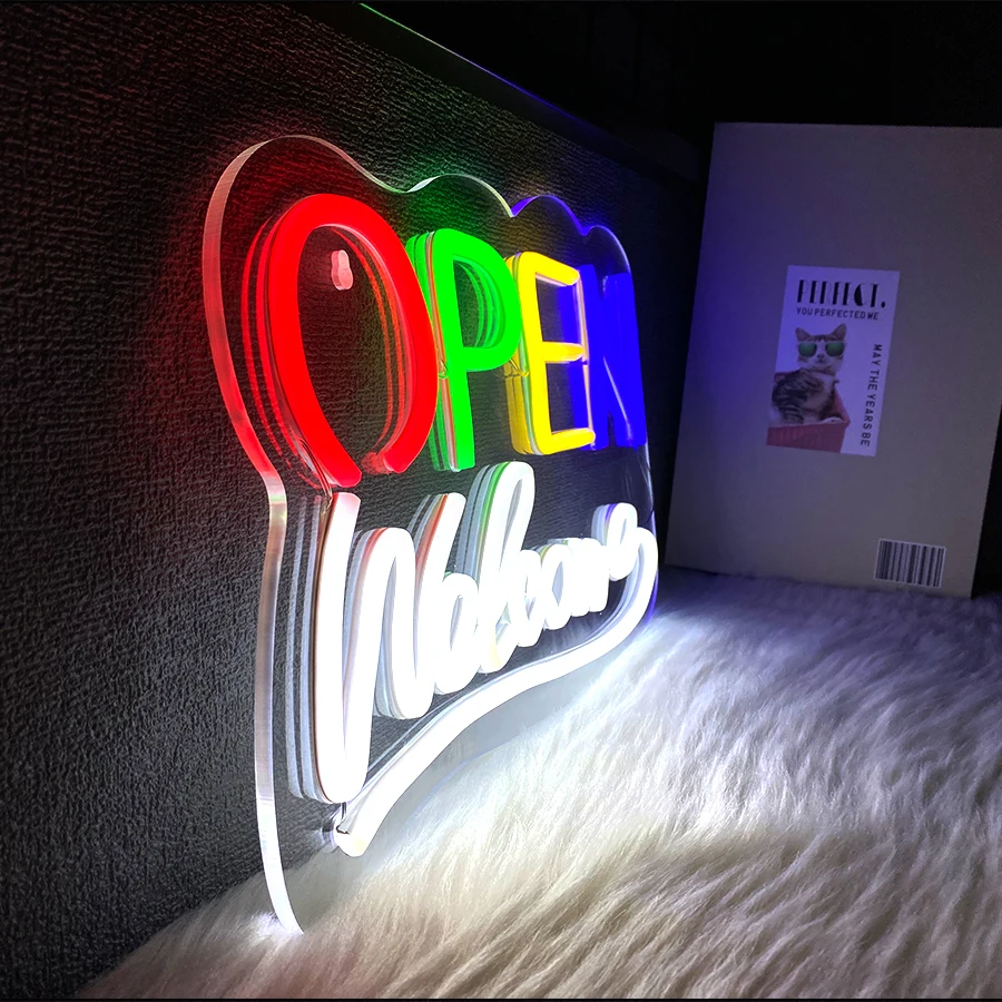 Otwarty witamy Neon do dekorac – Coffee Tea Neon Sign recenzja i cena