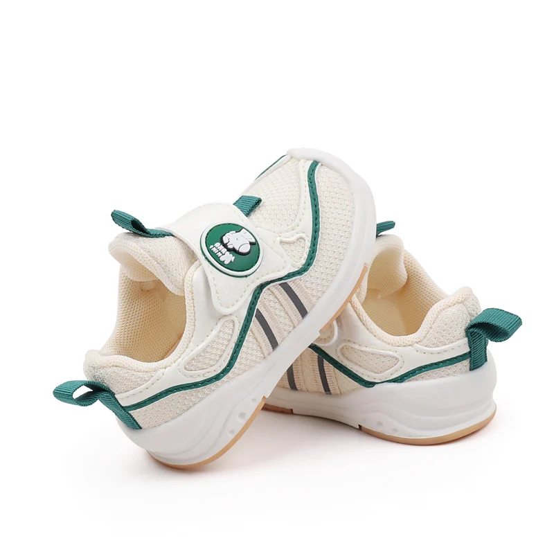 Zapatos de malla antideslizantes para bebés, niños y niñas, zapatos deportivos de fondo suave para niños pequeños, primavera y otoño