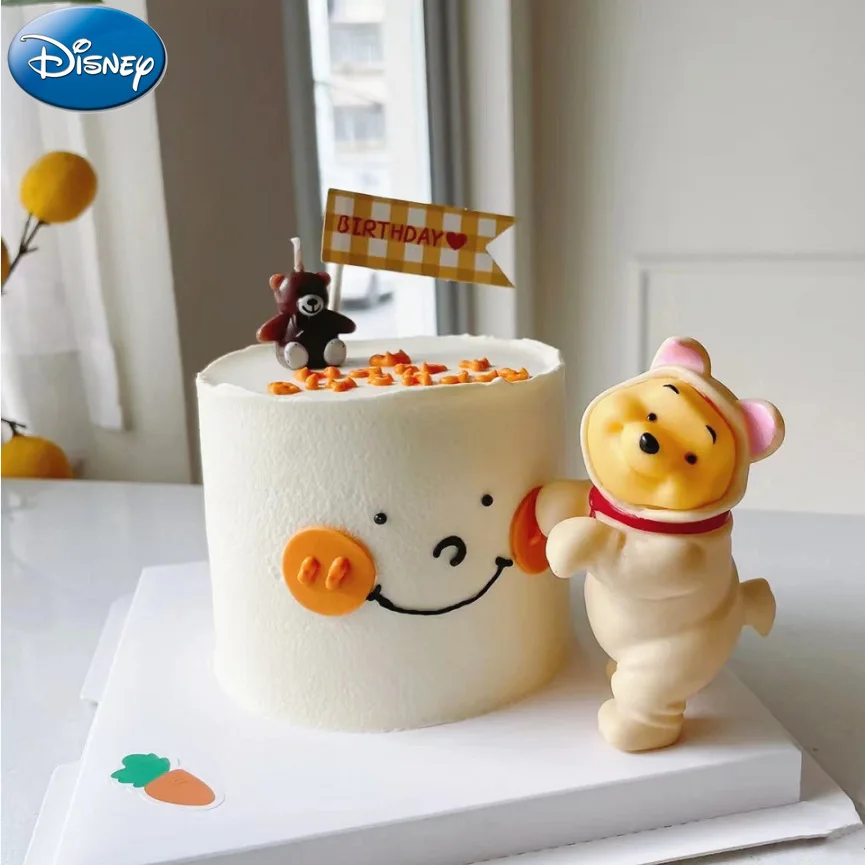 Disney Grote Buik Winnie De Poeh Verjaardagstaart Decoratie Ornamenten Gelukkige Verjaardag Cartoon Taart Decoratie