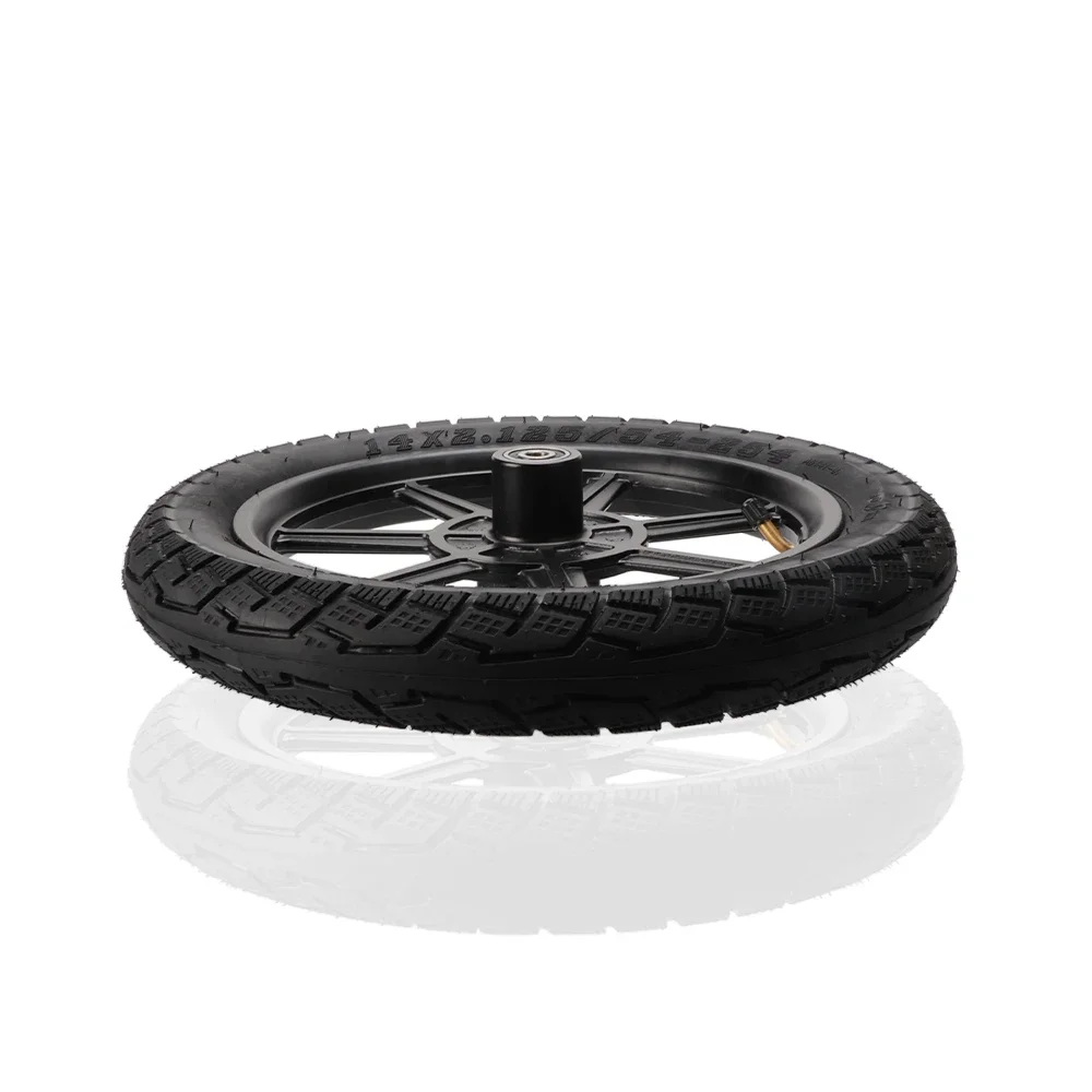 14 inch front wheel hub 14x2.125 tire inner tube with brake disc suitable for electric scooter folding bicycle accessories